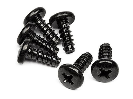 HPI Racing - TP Binder Head Screw, M4X10mm, (6pcs) - Hobby Recreation Products