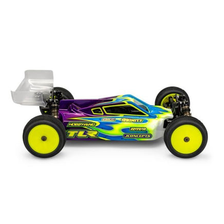 J Concepts - P2 - TLR 22X-4 Body with Carpet/Turf Wing, Light Weight - Hobby Recreation Products