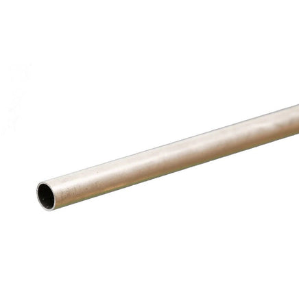 K & S Metals - Round Aluminum Tube: 7/32" OD x 0.014" Wall x 12" Long - Hobby Recreation Products