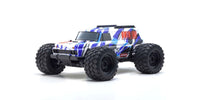 Kyosho - 1980 Mad Wagon 1/10 4WD RTR Brushless Monster Truck, Blue - Hobby Recreation Products