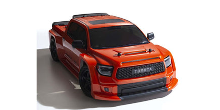 Kyosho - Fazer MK2 2021 Toyota Tundra TDR Pro Street Modified RTR, Wide Body, Orange, 1/10 Electric 4WD - Hobby Recreation Products