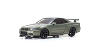 Kyosho - MINI-Z AWD MA-020 Nissan Skyline GT-R (R34) V.Spec II Nur Millennium Jade Readyset - Hobby Recreation Products