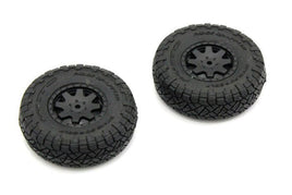 Kyosho - Premounted Tires / Wheels for Mini-Z 4x4 Toyota 4Runner (2pcs) - Hobby Recreation Products