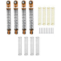 Power Hobby - 1/24 Aluminum 54mm Long Travel Shocks, Bronze, for Axial SCX24 Jeep / Bronco - Hobby Recreation Products