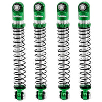 Power Hobby - 1/24 Aluminum 54mm Long Travel Shocks, Green, for Axial SCX24 Jeep / Bronco - Hobby Recreation Products