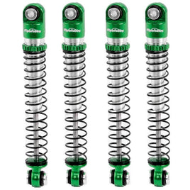 Power Hobby - 1/24 Aluminum 54mm Long Travel Shocks, Green, for Axial SCX24 Jeep / Bronco - Hobby Recreation Products