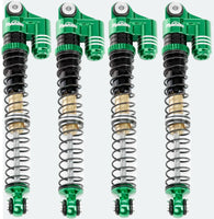 Power Hobby - 1/24 Aluminum 58mm Long Travel Shocks, Green, for Axial SCX24 Jeep, Bronco - Hobby Recreation Products