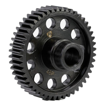 Power Hobby - 48P 48T Steel Spur Gear, for Traxxas 4-Tec 2.0 - Hobby Recreation Products