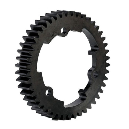 Power Hobby - 50T Hardened Steel Mod 1 Spur Gear, for E-Revo / Maxx / X-Maxx / XO-1 - Hobby Recreation Products