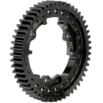 Power Hobby - 52T Hardened Steel Mod 1 Spur Gear, for E-Revo / Maxx / X-Maxx / XO-1 - Hobby Recreation Products