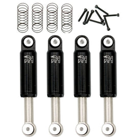 Power Hobby - Aluminum 32mm Internal Spring Air Shocks Axial SCX24 C10 Jeep Betty - Black - Hobby Recreation Products