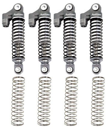 Power Hobby - Aluminum 51mm Long Travel Shocks, Grey, for Traxxas TRX-4M - Hobby Recreation Products