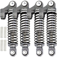 Power Hobby - Aluminum 51mm Long Travel Shocks, Grey, for Traxxas TRX-4M - Hobby Recreation Products