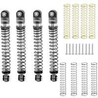 Power Hobby - Aluminum 54mm Long Travel Long Shocks 1/24, Grey, for Axial 24 Jeep / Bronco - Hobby Recreation Products