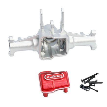 Power Hobby - Aluminum Front Axle Housing Silver Traxxas TRX-4M - Hobby Recreation Products