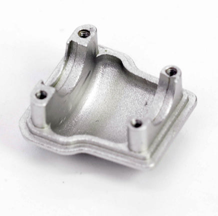 Power Hobby - Aluminum Front / Rear Axle Diff Cover, for Traxxas TRX-4M, Silver - Hobby Recreation Products