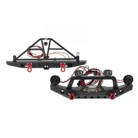 Power Hobby - Aluminum Front / Rear Bumpers TRX-4, Axial SCX10 III - Hobby Recreation Products