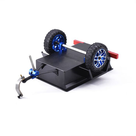 Power Hobby - Aluminum Mini RC Crawler 1/24 Trailer, Black, for Axial SCX24 / Enduro24 - Hobby Recreation Products