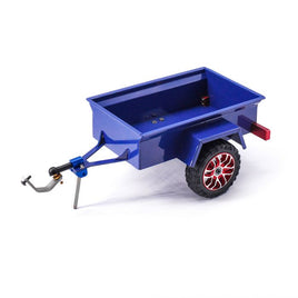 Power Hobby - Aluminum Mini RC Crawler 1/24 Trailer, Blue, for Axial SCX24 / Enduro24 - Hobby Recreation Products