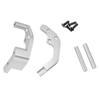 Power Hobby - Aluminum Rear Motor Guard, Silver, for Traxxas Slash / Stampede / Rustler / Bandit - Hobby Recreation Products