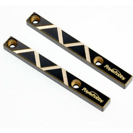 Power Hobby - Brass Boulder Bars Weights, for 1/18 Traxxas TRX-4M - Hobby Recreation Products