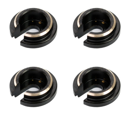 Power Hobby - Brass Lower Shock Retainer, for Traxxas TRX-4M, 4pcs - Hobby Recreation Products