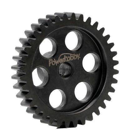 Power Hobby - Hardened Steel 33T Mod1 5mm Pinion Gear with 2 Grub Screws - Hobby Recreation Products