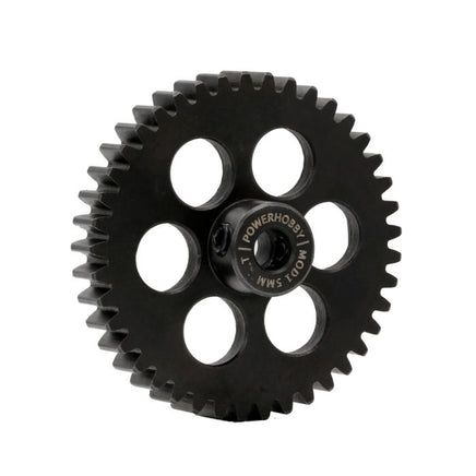 Power Hobby - Hardened Steel 45 Tooth Mod1 5mm Pinion Gear with 2 Grub Screws - Hobby Recreation Products