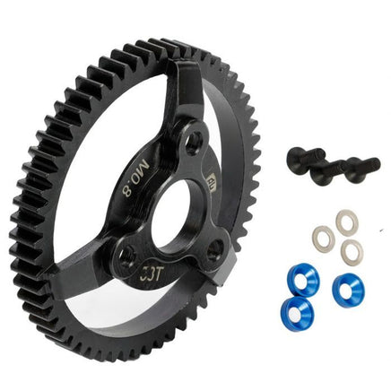 Power Hobby - Hardened Steel 60T Spur Gear / 18T Pinion, for Traxxas 2WD - Hobby Recreation Products