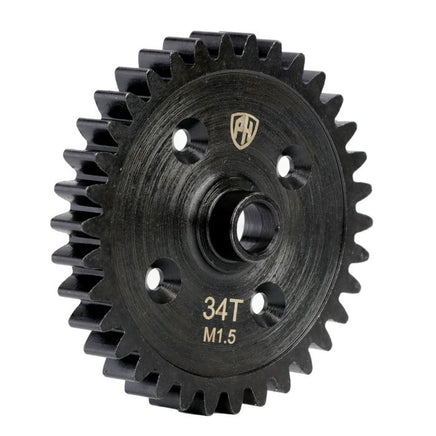 Power Hobby - Hardened Steel Spur Gear 34T 1.5 Mod, for Traxxas Sledge - Hobby Recreation Products