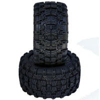 Power Hobby - Raptor 2.8" Belted 1/10 Stadium Truck Tires, Mounted, 14mm, for Arrma Granite 4x4 - Hobby Recreation Products