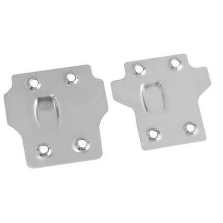 Power Hobby - Stainless Steel Front / Rear Skid Plate Set, for Arrma 6S - Hobby Recreation Products