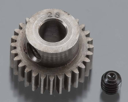 Robinson Racing - HARD 48 PITCH MACHINED 28T PINION 5M/M BORE - Hobby Recreation Products