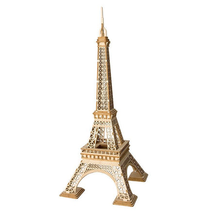 Robotime - Classic 3D Wood Puzzles; Eiffel Tower - Hobby Recreation Products