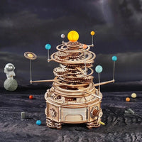 Robotime - Classic 3D Wood Puzzles; Solar System - Hobby Recreation Products