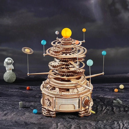 Robotime - Classic 3D Wood Puzzles; Solar System - Hobby Recreation Products