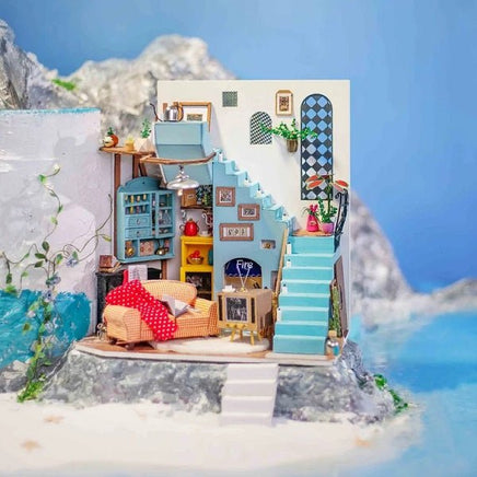 Robotime - DIY House; Joy's Peninsula Living Room - Hobby Recreation Products