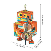 Robotime - DIY Music Box; Little Performer - Hobby Recreation Products