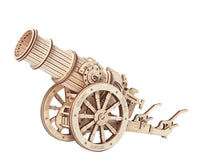 Robotime - Epic War; Medieval Wheeled Cannon - Hobby Recreation Products