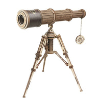 Robotime - Mechanical Wood Models; Monocular Telescope - Hobby Recreation Products