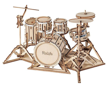 Robotime - Musical Instruments; Drum Kit - Hobby Recreation Products