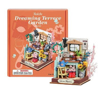 Robotime - Rolife Dreaming Terrace Garden DIY Miniature House - Hobby Recreation Products