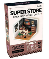 Robotime - Rolife Super Creator Daily Inspiration Cafe Plastic DIY - Hobby Recreation Products