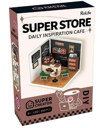 Robotime - Rolife Super Creator Daily Inspiration Cafe Plastic DIY - Hobby Recreation Products