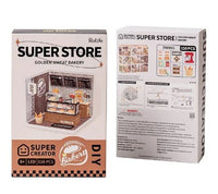 Robotime - Rolife Super Creator Golden Wheat Bakery Plastic DIY - Hobby Recreation Products