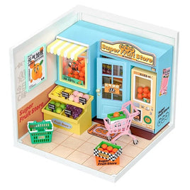 Robotime - Super Store Series; Daily VC Fruit Store - Hobby Recreation Products