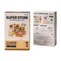 Robotime - Super Store Series; Fascinating Book Store - Hobby Recreation Products