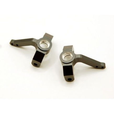 ST Racing Concepts - Aluminum HD Steering Knuckles, Gun Metal, for Associated MT12 Monster Truck, 1pair - Hobby Recreation Products