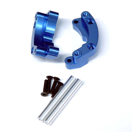 ST Racing Concepts - Aluminum Rear Wheelie Bar Mount, Blue, for Traxxas Drag Slash - Hobby Recreation Products