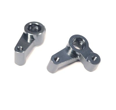 ST Racing Concepts - Aluminum Steering Bellcrank Set, Gun Metal, for Enduro Trailrunner, Knightrunner, 1 pair - Hobby Recreation Products